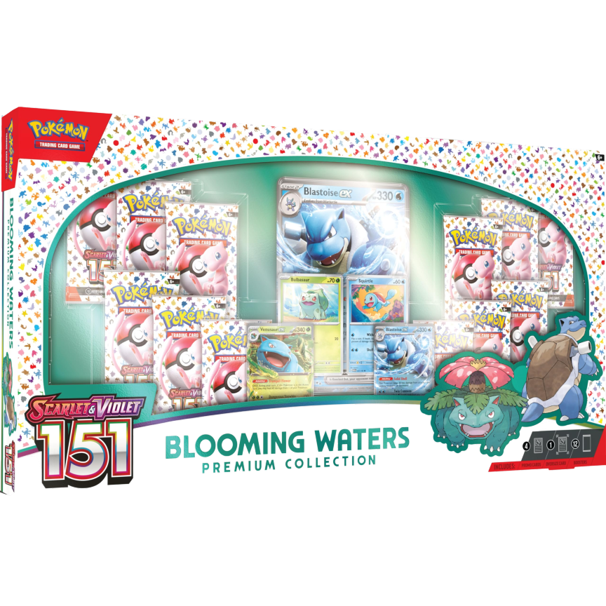 Scarlet & Violet — Blooming Waters Premium Collection