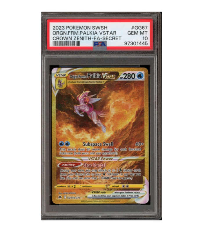 PSA 10 - Origin Forme Palkia VSTAR #GG67